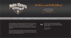 Desktop Screenshot of johnhenrycreations.com